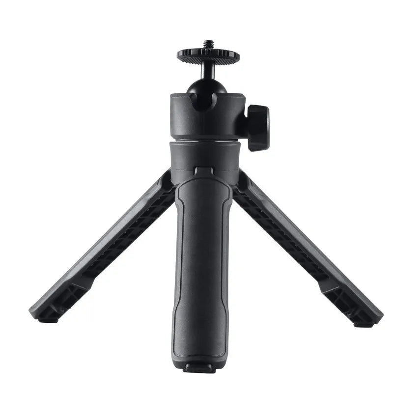 New Cross-Border One-Button Quick-Opening Mini Handheld Live Sports Camera Tripod ABS Material 2KG Load Capacity 185g Leg