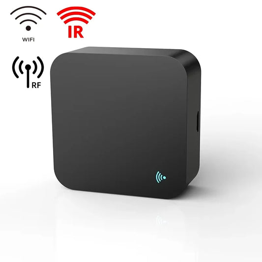 SLS WiFi IR RF 433/315MHz Smart Universal Remote Hub Type-C Port for Air Conditioner Works with Alexa