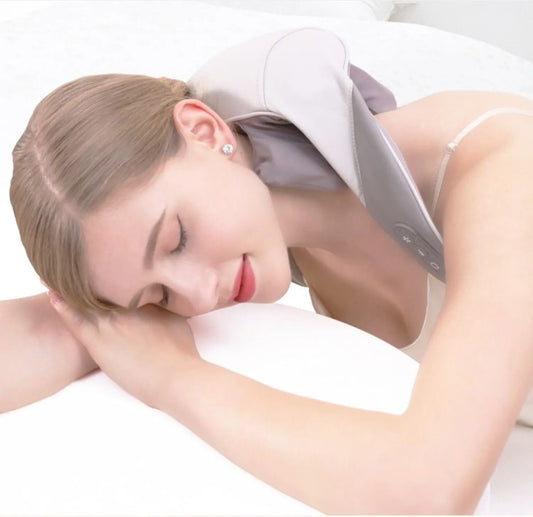 Multifunctional Cervical Massage Heating Pillow Shawl Pain Relief Electric Neck Shoulder Massager Body Muscle Relax Machine Tool