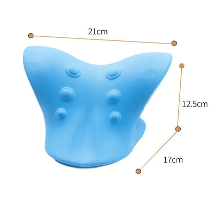 Best Seller 2025 EVA Portable Neck Cervical Shoulder Back Stretcher Massager for Pain Relief Deformable Deformable Neck Massager