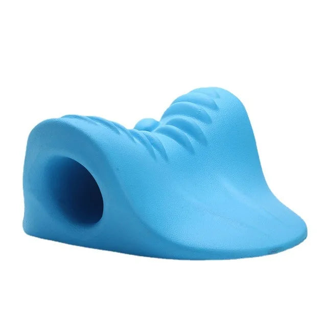 Neck and Shoulder Relaxation Traction Device Pain Relief Cervical Orthotics Cervical Acupressure Massage Pillow
