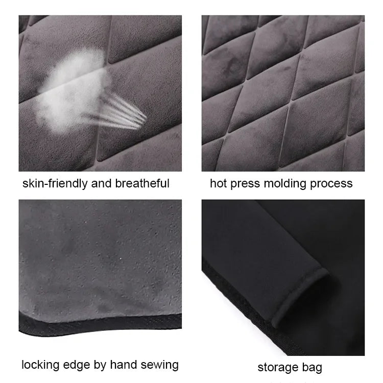 Electric Smart Foldable Thai Massage Mattress Cushion Full Body Vibrating Heating Memory Foam Bed Mattress