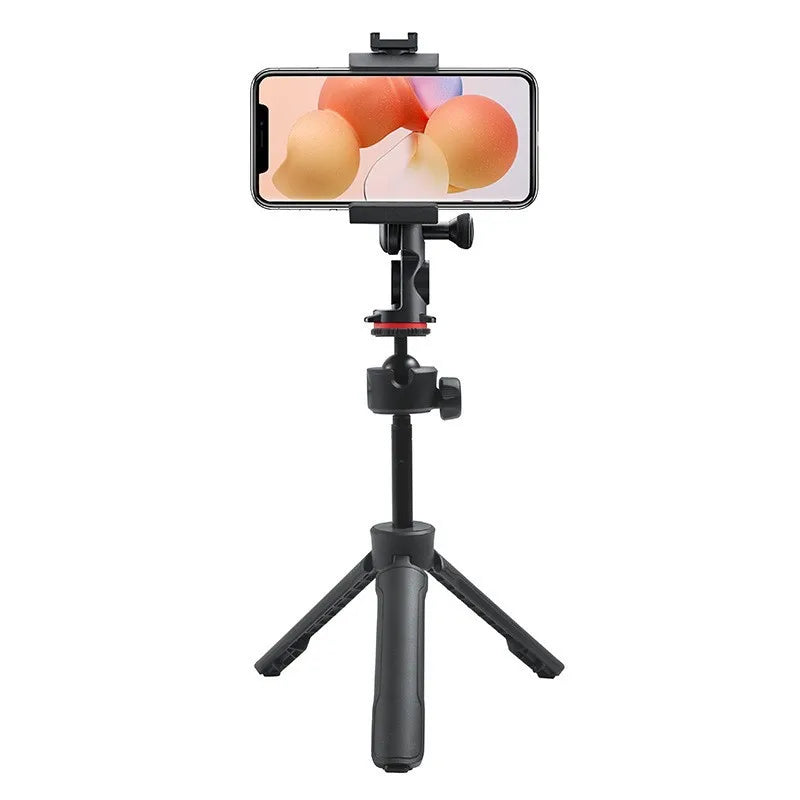 New Cross-Border One-Button Quick-Opening Mini Handheld Live Sports Camera Tripod ABS Material 2KG Load Capacity 185g Leg