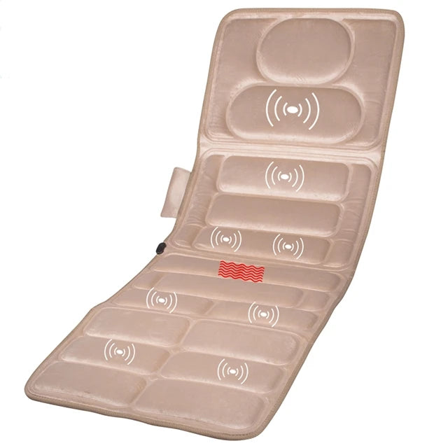 Electric Smart Foldable Thai Massage Mattress Cushion Full Body Vibrating Heating Memory Foam Bed Mattress