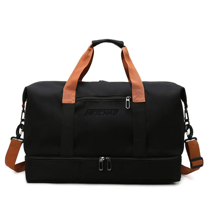 Sports handbag,fitness bag,expandable travel bag with large capacity.Perfect for gym,weekend trips,and carry-on,and versatile.
