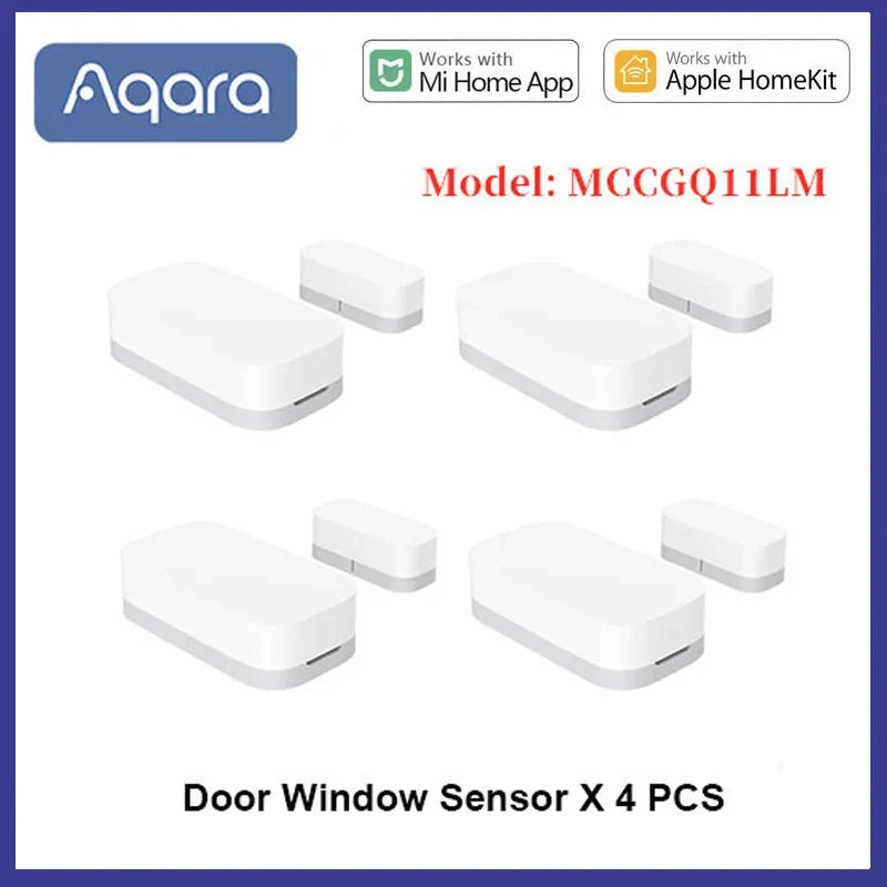 Aqara Smart Door Window Sensor Zigbee Mini Door Sensor Wireless Connection Alarm Smart Home for Mijia Mi Home Gateway HomeKit