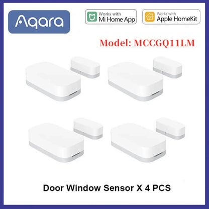 Aqara Smart Door Window Sensor Zigbee Mini Door Sensor Wireless Connection Alarm Smart Home for Mijia Mi Home Gateway HomeKit