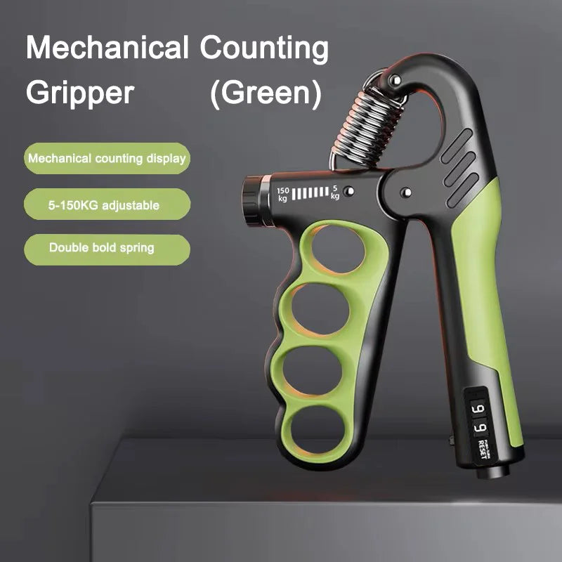 5-150kg Adjustable Grip Strength Device for Rehabilitation Training, Muscle Enhancement, Strength Training, Grip Strength Device