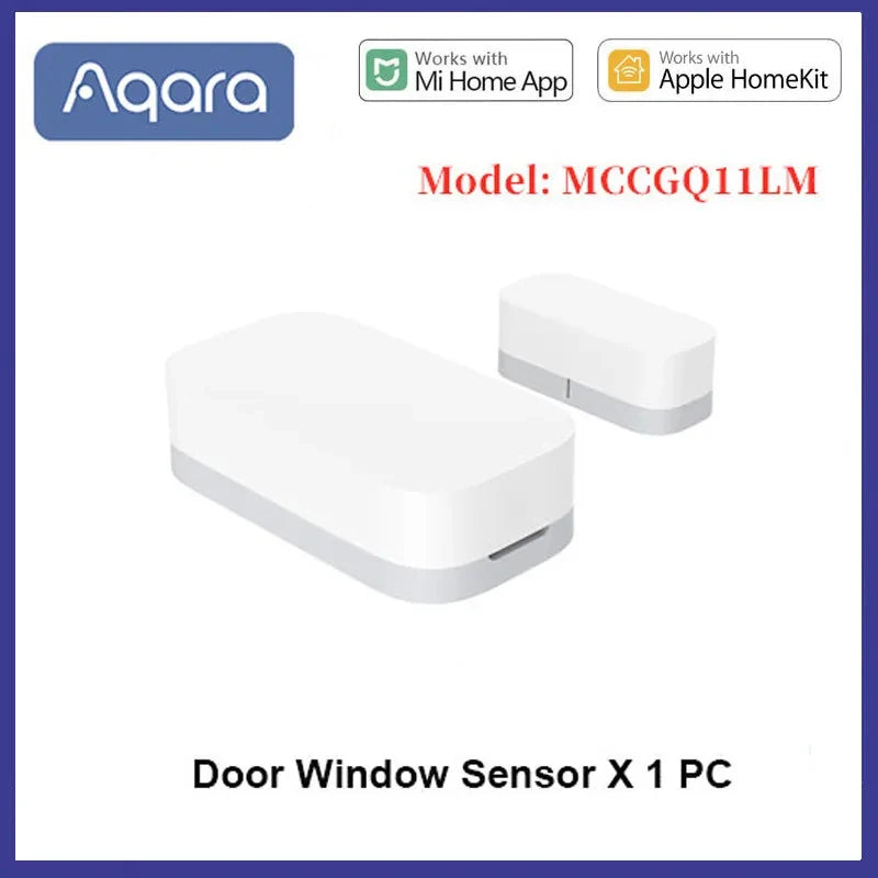 Aqara Smart Door Window Sensor Zigbee Mini Door Sensor Wireless Connection Alarm Smart Home for Mijia Mi Home Gateway HomeKit