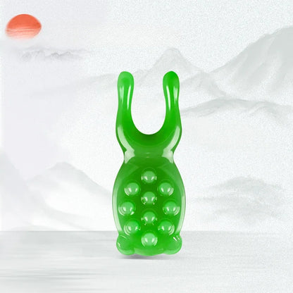 Face Lifting Guasha Resin Scraping Massage Facial Scraper Tool Eye SPA Massage Plate Reduce Puffiness Nose Lifting Nose Massager
