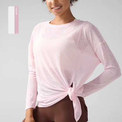 Women's Fitness Sports T-shirt Summer Loose Short Sleeve Quick Drying Gym Running Top Female Leisure Clothing👚