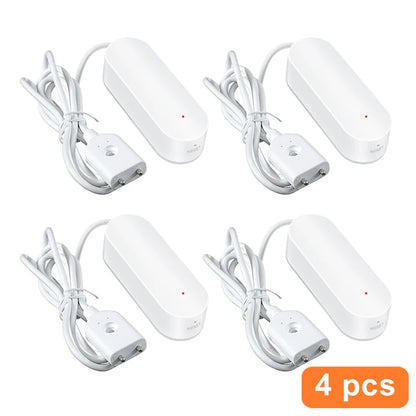 Ewelink Zigbee3.0 Water Sensor Alarm Water Leak Detector Flood Alert Overflow Security Alarm System Works With Zigbee Gateway