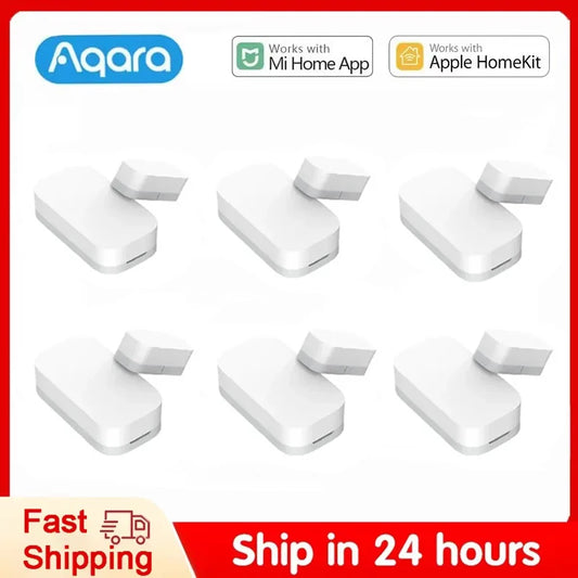 Aqara Smart Door Window Sensor Zigbee Mini Door Sensor Wireless Connection Alarm Smart Home for Mijia Mi Home Gateway HomeKit