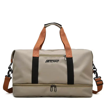 Sports handbag,fitness bag,expandable travel bag with large capacity.Perfect for gym,weekend trips,and carry-on,and versatile.