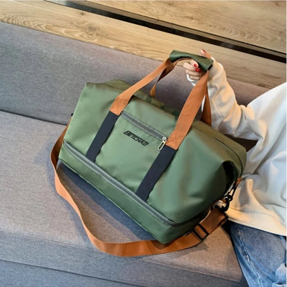 Sports handbag,fitness bag,expandable travel bag with large capacity.Perfect for gym,weekend trips,and carry-on,and versatile.