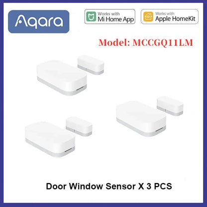 Aqara Smart Door Window Sensor Zigbee Mini Door Sensor Wireless Connection Alarm Smart Home for Mijia Mi Home Gateway HomeKit