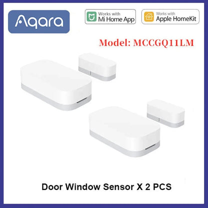 Aqara Smart Door Window Sensor Zigbee Mini Door Sensor Wireless Connection Alarm Smart Home for Mijia Mi Home Gateway HomeKit