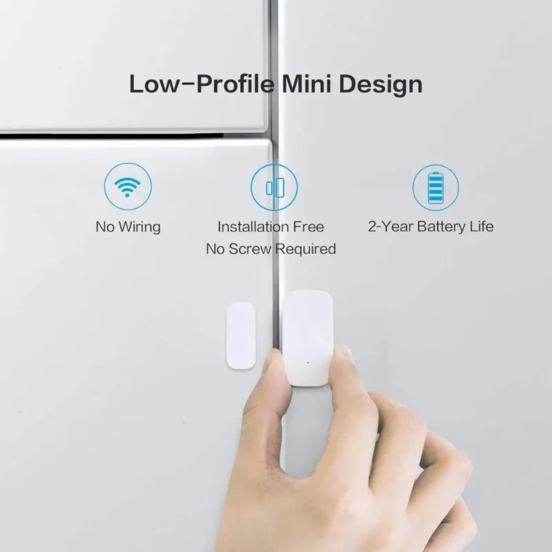 Aqara Door Window Sensor Zigbee Wireless Connection Smart Mini door sensor door and window alarm sensor for Mijia Home HomeKit