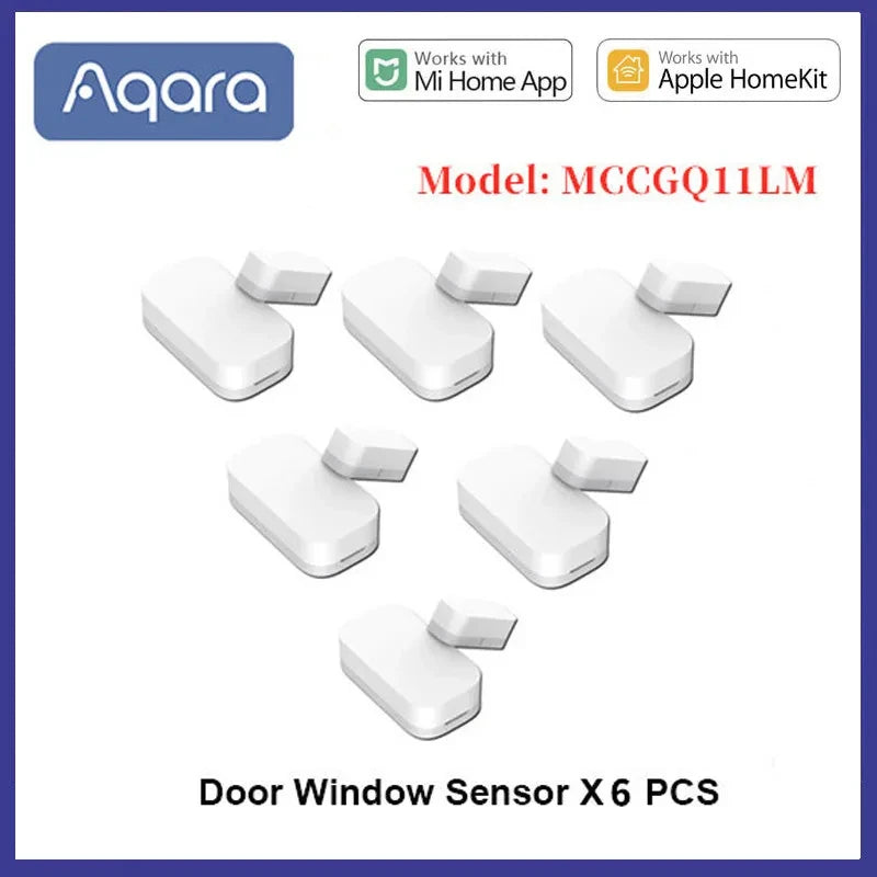 Aqara Smart Door Window Sensor Zigbee Mini Door Sensor Wireless Connection Alarm Smart Home for Mijia Mi Home Gateway HomeKit