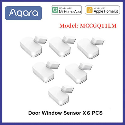 Aqara Smart Door Window Sensor Zigbee Mini Door Sensor Wireless Connection Alarm Smart Home for Mijia Mi Home Gateway HomeKit